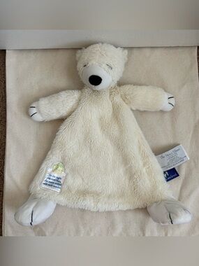 DEMDACO Nancy Tillman Polar Bear Blankie Plush Security Blanket Lovey